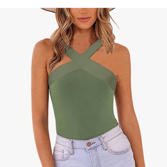 Tops - Tank Top Bodysuit - Size Large